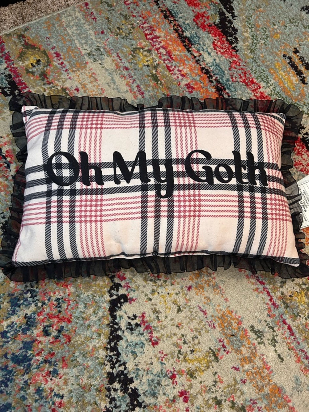 Oh My Goth Decorative Pillow